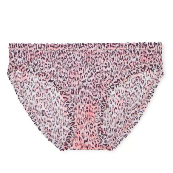 Victoria's Secret THE LACIE Leopard Print Lace Bikini Panty, Size XL - Picture 6 of 6